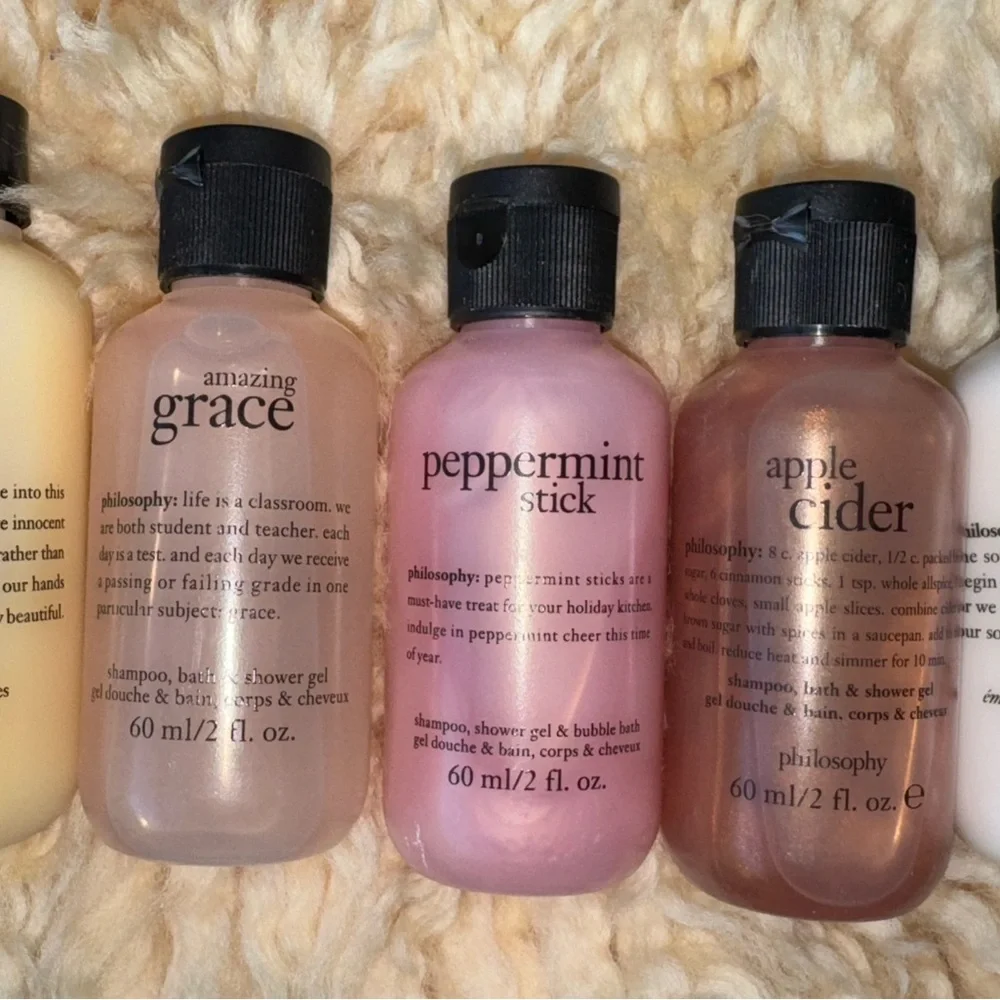 SEALED Philosophy Purity Set Cleanser, Shampoo, Shower Gel, Emulsion